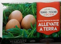 6 uova fresche da galline allevate a terra