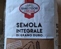 Semola integrale di grano duro