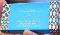 Filetti di alice in olio d'oliva