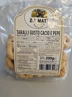 Taralli gusto cacio e pepe
