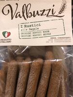 Grissini rustici seigle