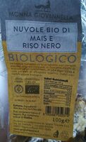 Nuvole bio di mais e riso nero