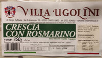 Crescia con rosmarino