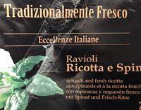 Ravioli Ricotta et épinards
