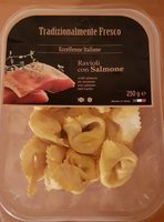 Ravioli con Salmon