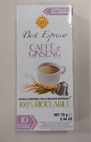 Best Espresso - Caffè e Ginseng