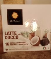 Latte gusto cocco
