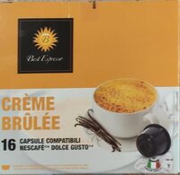 Capsule crème brûlée