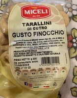 Tarallini Di Cutro Gusto Finocchio