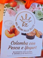 Colomba con Pesca e Yogurt