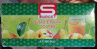 Succo e polpa di pera