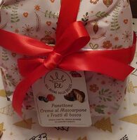 Panettone crema al mascarpone e frutti di bosco