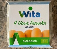 4 uova fresche grandi bio