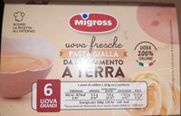 Uova fresche pasta gialla