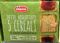 Fette biscottate 5 cereali