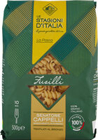 La pasta fusilli n° senatore cappelli