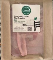 Prosciutto cotto alta qualita bio