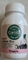 Yogurt da bere bio fragola