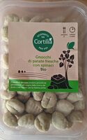 Gnocchi di patate fresche con spinaci
