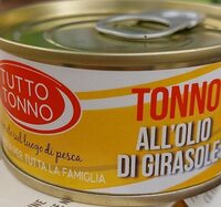 Tonno all'olio di girasole