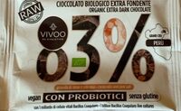 Cioccolato biologico extra fondente