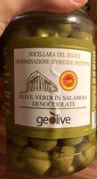Olive verdi in salamoia denocciolate