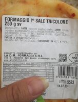 Primo sale tricolore