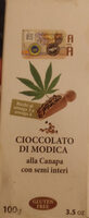 Cioccolato di Modica alla canapa con semi interi