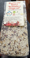 Risotto alle rose e radicchio di Chioggia igp