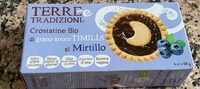 Crostatine bio di grano anticoTimilia al mirtillo
