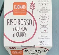 Riso rosso e quinka al curry