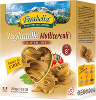 Tagliatelle multicereales sin gluten