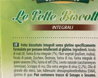 Fette biscottate integral