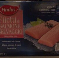 Filetti di salmone selvaggio