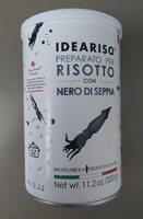 Preparato per risotto con nero di seppia
