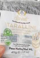 Tarallini integrali whole wheat