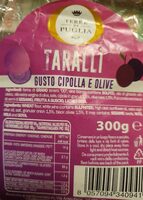 Taralli gusto cipolle e olive