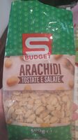 Arachidi tostate e salate
