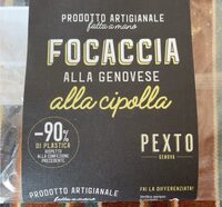 Focaccia alla genovese alla cipolla