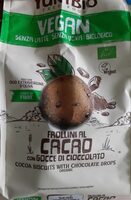 Frollini al cacao con gocce di cioccolato