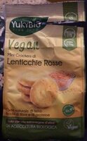 Mini crackers lenticchie rosse