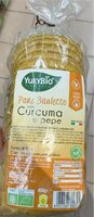 Pane bauletto con curcuma e pepe