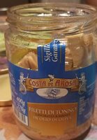 Filetto di tonno lavorato a mano in olio di oliva