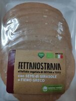 Affettato vegetale di seitan e tofu