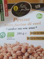 Penne 100% Farina di Ceci