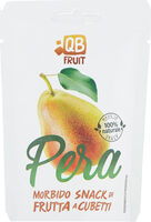 Fruit pera morbido snack di frutta a cubetti