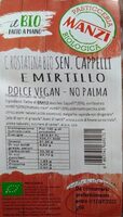 Crostatina bio sen Cappelli e mirtillo