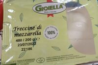 Treccina di mozzarella