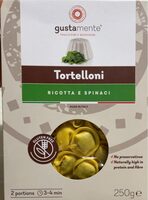 Tortelloni ricotta e spinaci