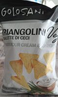 Triangolini Veg gallette di ceci gusto paprika